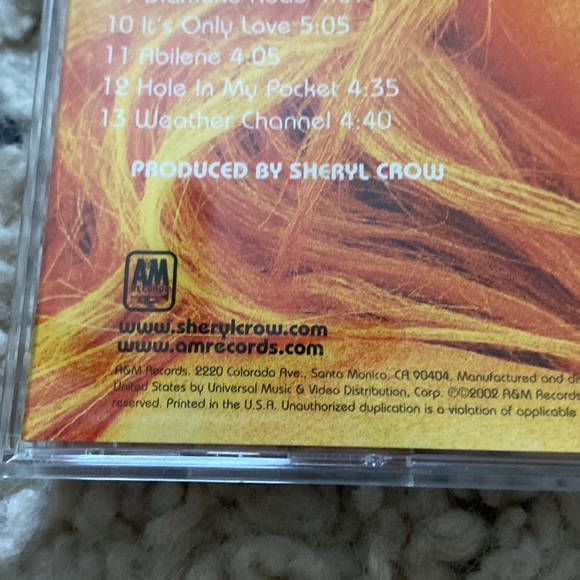 Sheryl Crow C’mon, C’mon CD - Picture 4 of 6